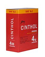 Cinthol soap value pack 100g x 4pcs