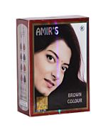 Amirs Brown Colour 10gms X 6 Pouches 