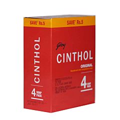 Cinthol soap value pack 100g x 4pcs