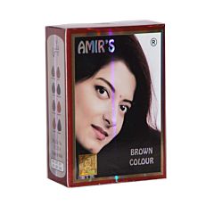 Amirs Brown Colour 10gms X 6 Pouches 